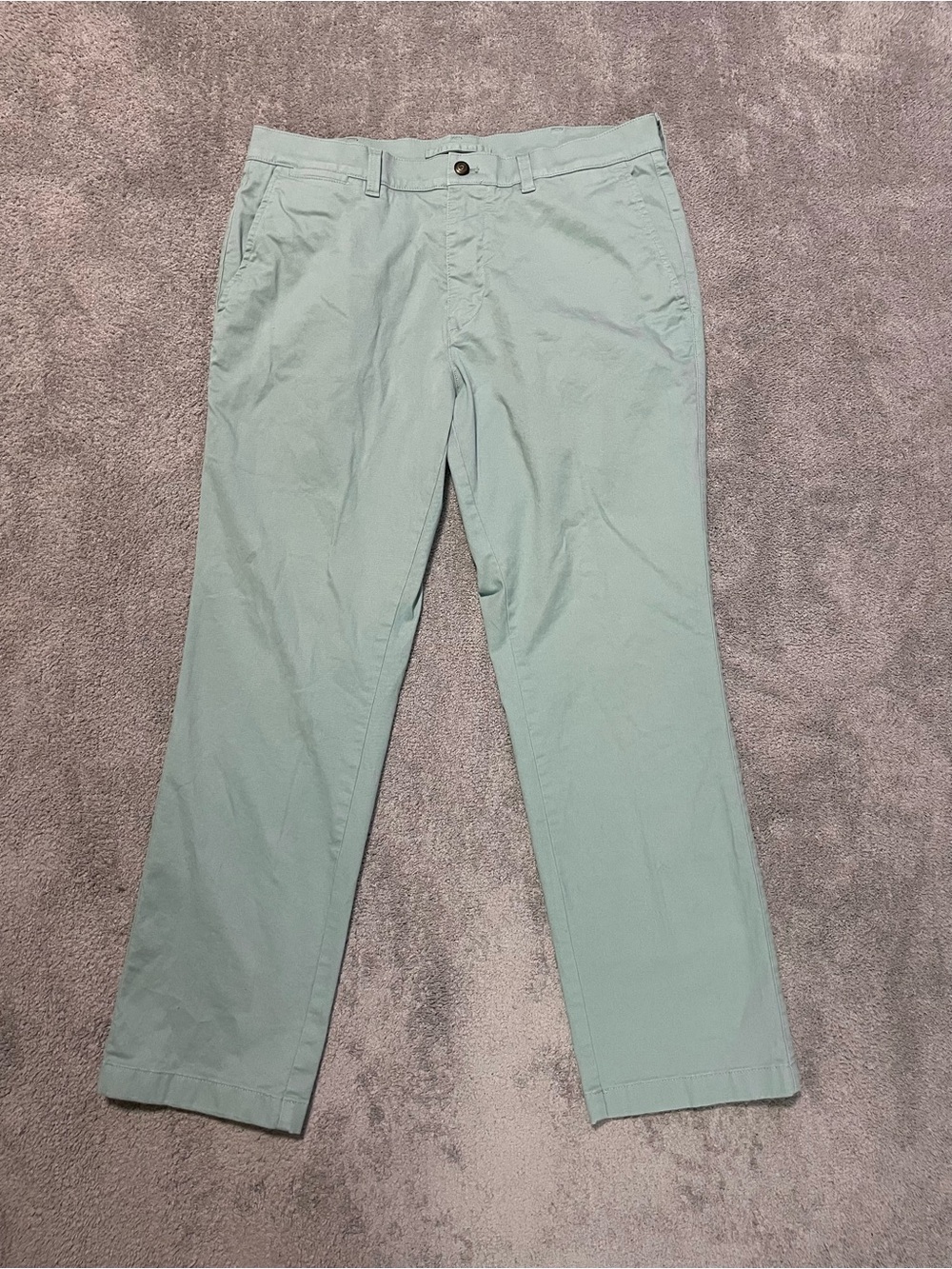 Duck Head Cotton Chino Pants Men’s 34x30” Actual  34x29” Mint Green Preppy Golf